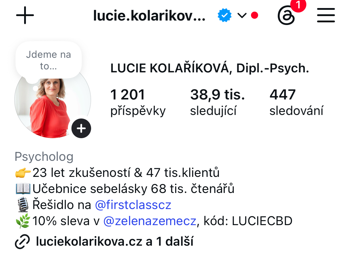 Lucie Kolaříková – ukázka výsledku